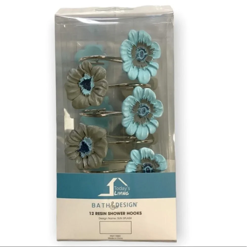 Today’s Living Blue “Sun Splash” flower shower